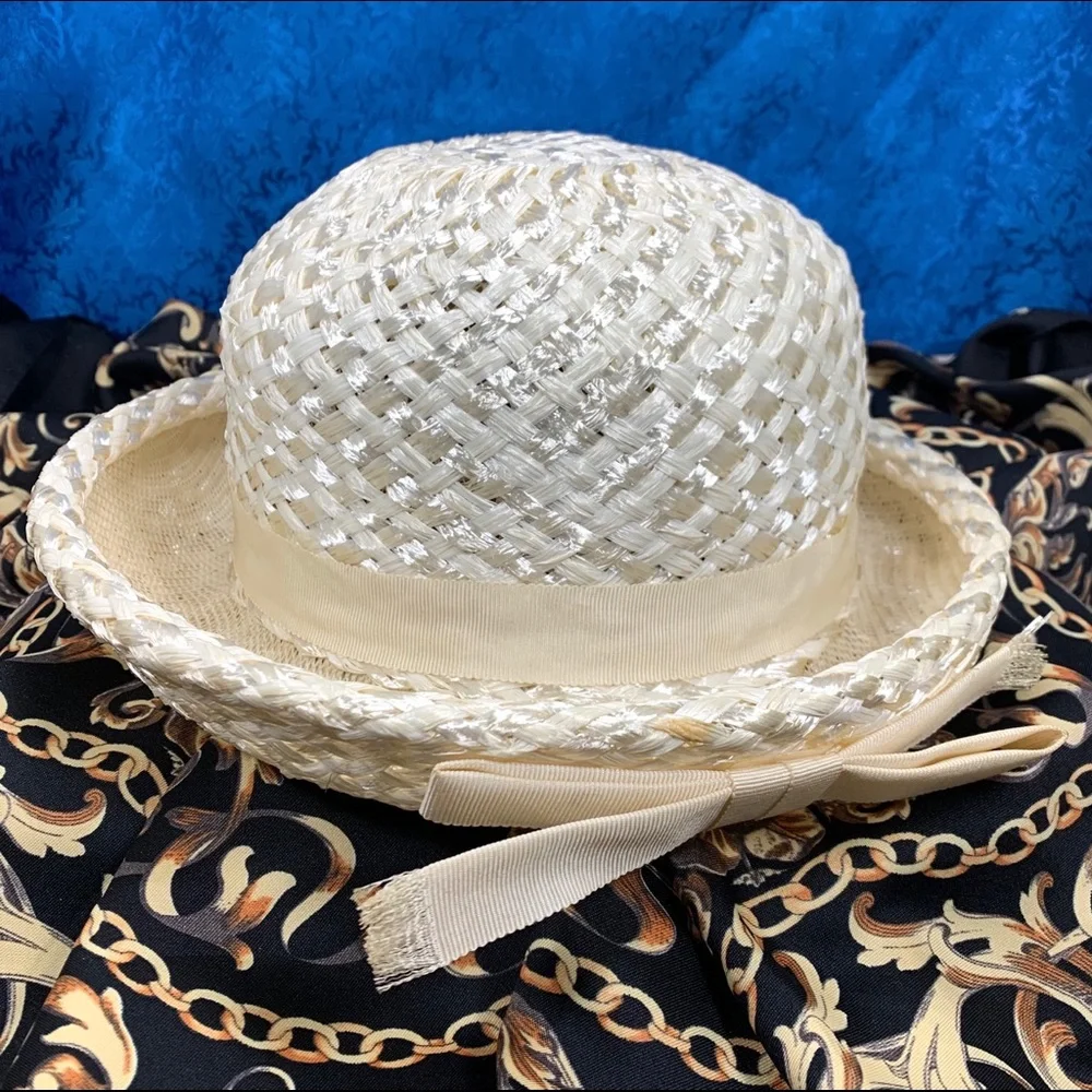 Vintage Union Label Ladies Spring Summer Hat